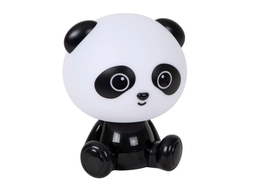 Lucide DODO PANDA - Tafellamp Kinderkamer - LED 3 StepDim - 1x3W 4000K - Zwart - uitgezet